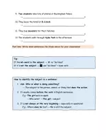 Vorschau - Arbeitsblätter - Wh-questions: A trip to London (Grammatik: simple present) - Seite 2
