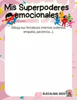 Vista previa - Hojas de trabajo - Pack 3 Mi Cuaderno de Emociones - página 2