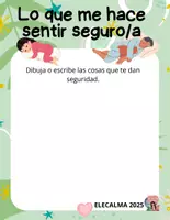 Vista previa - Hojas de trabajo - Pack 3 Mi Cuaderno de Emociones - página 3