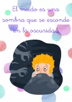 Vista previa - Hojas de trabajo - EL MIEDO ES... - página 1