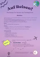 Προεπισκόπηση - Αφίσες - Auf Reisen! Mindmap - Λεξιλόγιο για DaF - Σελίδα 1