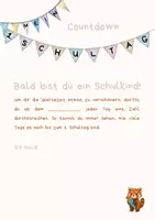 Vorschau - Arbeitsblätter - Countdown bis zum Schulanfang Rotpanda - Seite 3