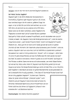 Vorschau - Arbeitsblätter - 3 Materialien für eine Lesestunde 3./4. - Dagobert - Seite 1