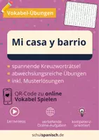 Vorschau - Arbeitsblätter - "Mi casa y barrio" Interaktive Arbeitsblätter inkl. Online-Aufgaben - Deckblatt
