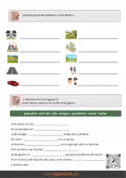 Vorschau - Arbeitsblätter - "Mi casa y barrio" Interaktive Arbeitsblätter inkl. Online-Aufgaben - Seite 1