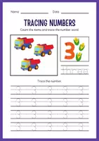Попередній перегляд - Робочий зошит з англійської мови "Numbers workbook" - Сторінка 3