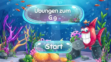 Vorschau - Spiele - Buchstabe G - interaktive Genially-Übungen zum Lesen und Schreiben - Seite 1