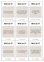Vorschau - Aufgabenkarten - Beach: What am I? - Cards (Englisch) - Seite 2
