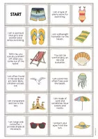 Vorschau - Stationenlernen - Beach: Reading Domino (Englisch) - Seite 2