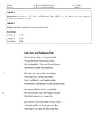 Vorschau - Klassenarbeiten - "Auf der Terrasse des Café Josty" von Paul Boldt: Klassenarbeit mit Erwartungshorizont - Seite 1