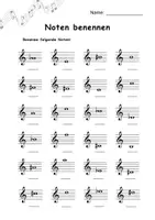 Vorschau - Arbeitsblätter - VORZEICHEN Musik Arbeitsblätter Notenlehre - Seite 3