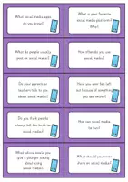 Vista previa - Hojas de trabajo - Social media: reading comprehension + grammar (inglés) - página 1