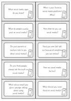Vista previa - Hojas de trabajo - Social media: reading comprehension + grammar (inglés) - página 3