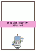 Vista previa - Hojas de trabajo - The Ice Cream Factory Trap - Summer Escape Room (inglés) - página 1