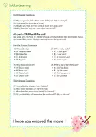 Vorschau - Arbeitsblätter - Chihiro's Reise ins Zauberland ("Spirited Away") - Worksheet - Seite 3