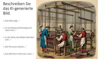 Vorschau - Stundenentwürfe - Die schlesischen Weber - Erschließung (UB, 10. Kl./EF, Note sehr gut) - Deckblatt