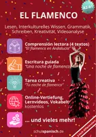 Vorschau - Unterrichtsreihen - "El flamenco en Andalucía" - komplettes Unterrichtsvorhaben - Deckblatt