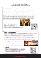 Vorschau - Unterrichtsreihen - "La Semana Santa en Málaga" - komplettes Unterrichtsvorhaben - Seite 3