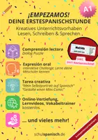 Vorschau - Arbeitsblätter - "Die erste Spanisch-Stunde" inkl. 2in1 Namensschild - Deckblatt