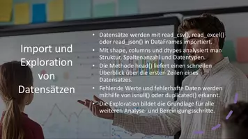 Vorschau - Präsentationen/Tafelbilder - PowerPoint-Präsentation: Datenanalyse mit Python und pandas - Seite 3