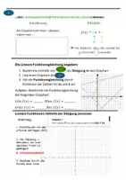 Vorschau - Merkblätter - Wissensspeicher Lineare Funktionen - Seite 3