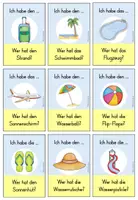 Vorschau - Spiele - Sommerferien Sommer ich habe ... wer hat ... Lesespiel - Daz Daf - Seite 3