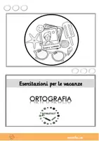 anteprima - Esercizi - Esercitazioni per le vacanze_Ortografia - Pagina 1