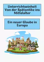 Vorschau - Arbeitsblätter - Ein neuer Glaube in Europa - Deckblatt