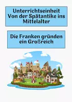 Vorschau - Arbeitsblätter - Die Franken gründen ein Großreich - Deckblatt