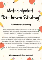 Vorschau - Arbeitsblätter - Materialpaket: "Der letzte Schultag" - Seite 1