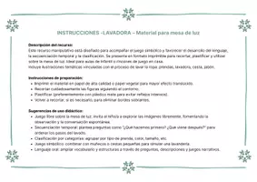 Vista previa - Tarjetas / Manipulativos - JUEGO DE LAVADORA - mesa de luz - página 2