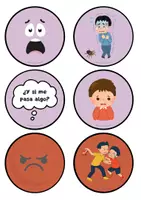 Vista previa - Tarjetas / Manipulativos - JUEGO FAMILIAS EMOCIONES - página 2