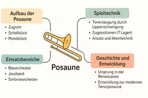 Vorschau - Arbeitsblätter - Lernposter + Arbeitsblätter zum Thema "Posaune" + Lösung & MP3 + Mindmap + Infografik - Seite 3