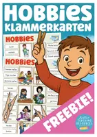 Vorschau - Spiele - Hobbies Klammerkarten Deutsch DAZ Wortschatz und Rechtschreibung - Deckblatt