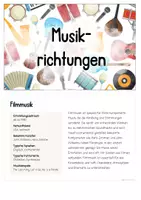Vorschau - Mal- und Bastelvorlagen - Musikrichtungen (Materialpaket) - Seite 3