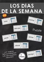 Vorschau - Spiele - Los días de la semana - Puzzle (Wochentage) - Deckblatt