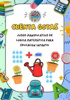 Vista previa - Juegos / Gamificación - CUENTA GOTAS Juego manipulativo de lógica matemática - Portada