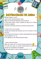 Vista previa - Juegos / Gamificación - CUENTA GOTAS Juego manipulativo de lógica matemática - página 3