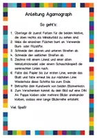 Vorschau - Mal- und Bastelvorlagen - Agamograph / Zickzackbild / Faltbild Vatertag - Seite 2