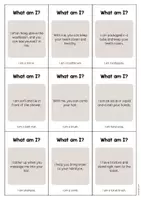 Vorschau - Aufgabenkarten - Bathroom: What am I? - Cards (Englisch) - Seite 3