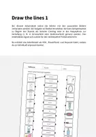 Vorschau - Arbeitsblätter - Bathroom: Draw the lines 1 (Englisch) - Seite 1
