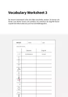 Vorschau - Arbeitsblätter - Bathroom: Vocabulary Worksheet 3 (Englisch) - Seite 1