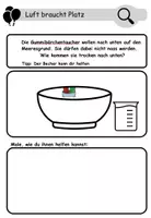 Vorschau - Arbeitsblätter - Forscherheft Luft - verschiedene Experimente - Seite 2