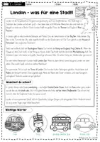 Vorschau - Unterrichtsreihen - London im Englischunterricht – Landeskunde für die Grundschule: Sachtext mit Arbeitsmaterialien - Seite 3