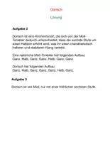 Vorschau - Arbeitsblätter - Dorisch, Moll, Aufgaben, Lösungen, Noten 2-St - Seite 3