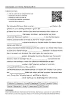Vorschau - Arbeitsblätter - Arbeitsblatt mit Lückentext zum Thema "Nahostkonflikt" - Deckblatt