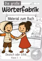 Vorschau - Arbeitsblätter - "Die große Wörterfabrik" - Material zum Buch - Deckblatt