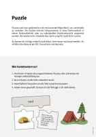 Vorschau - Spiele - Camping: Puzzle (Englisch) - Seite 1