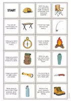 Vorschau - Stationenlernen - Camping: Reading Domino (Englisch) - Seite 2