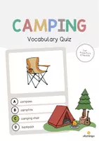 Vorschau - Spiele - Camping: Vocabulary Quiz (Englisch) - Deckblatt